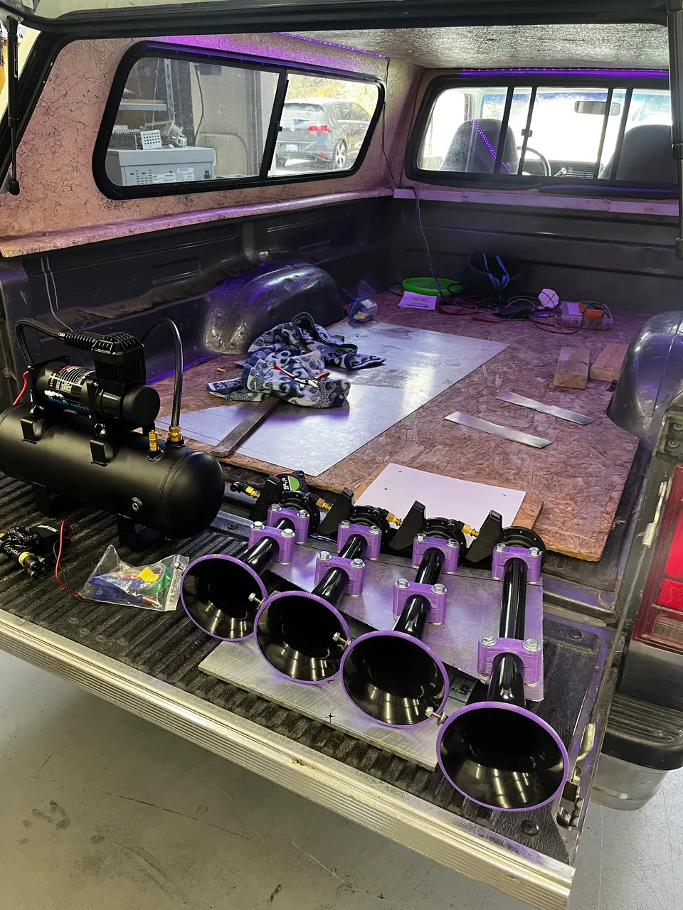 Fitting the assembly with the original compact air system, August 2024